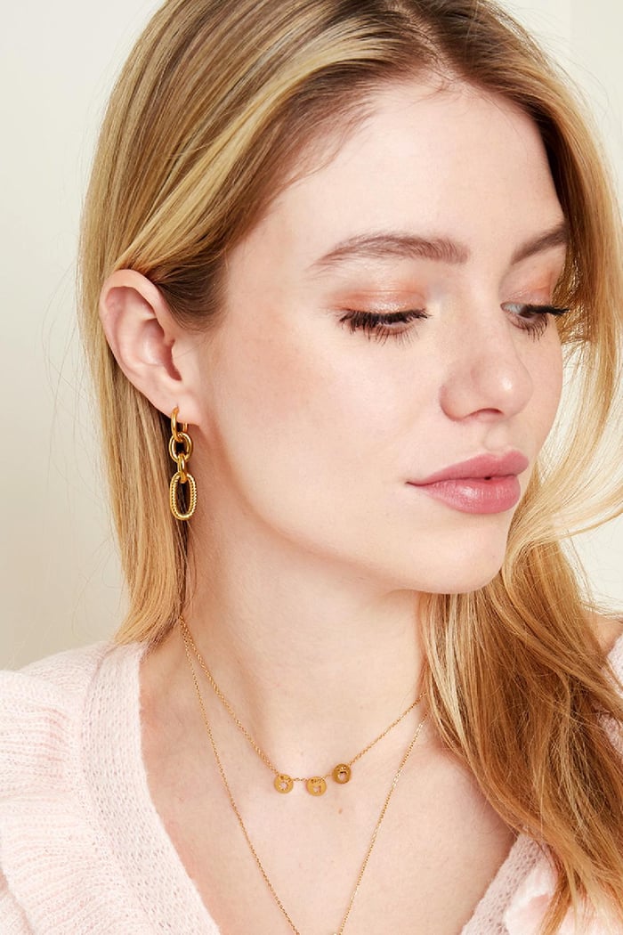 Boucles d'oreilles Spicy Argenté Acier inoxydable h5Image3